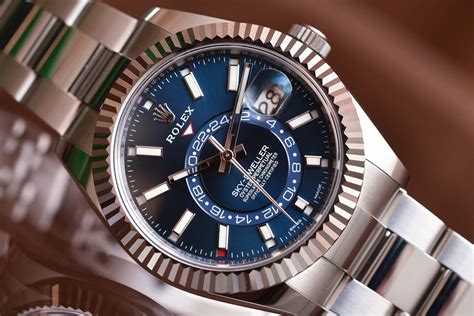 sky dweller rolex white gold